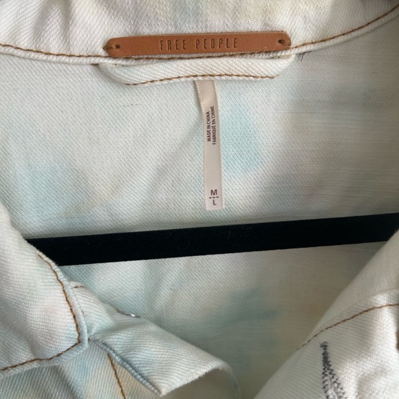 Tie-Dye Denim Jacket - Picture 8 of 11